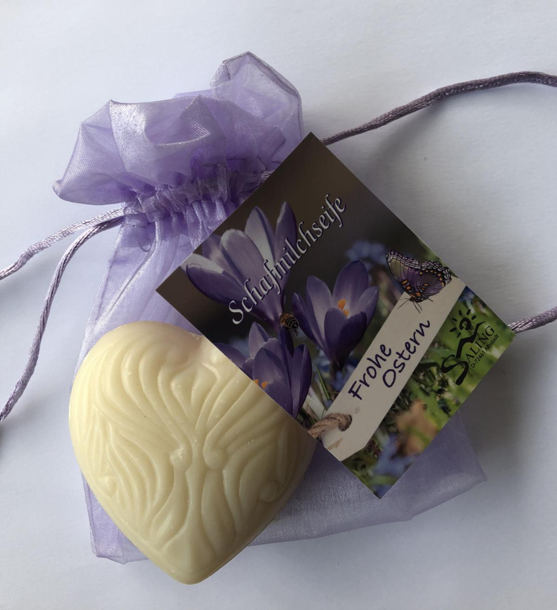 Schafmilchseife Herz Ostern