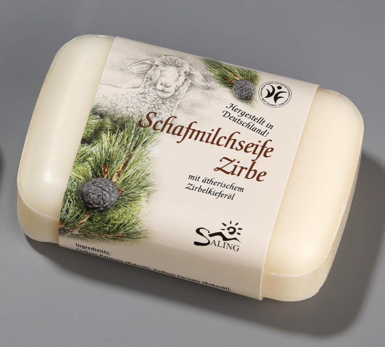 Schafmilchseife Zirbe