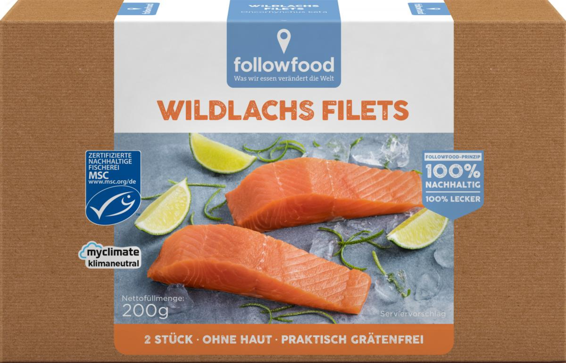 Alaska Wildlachs Filets MSC
