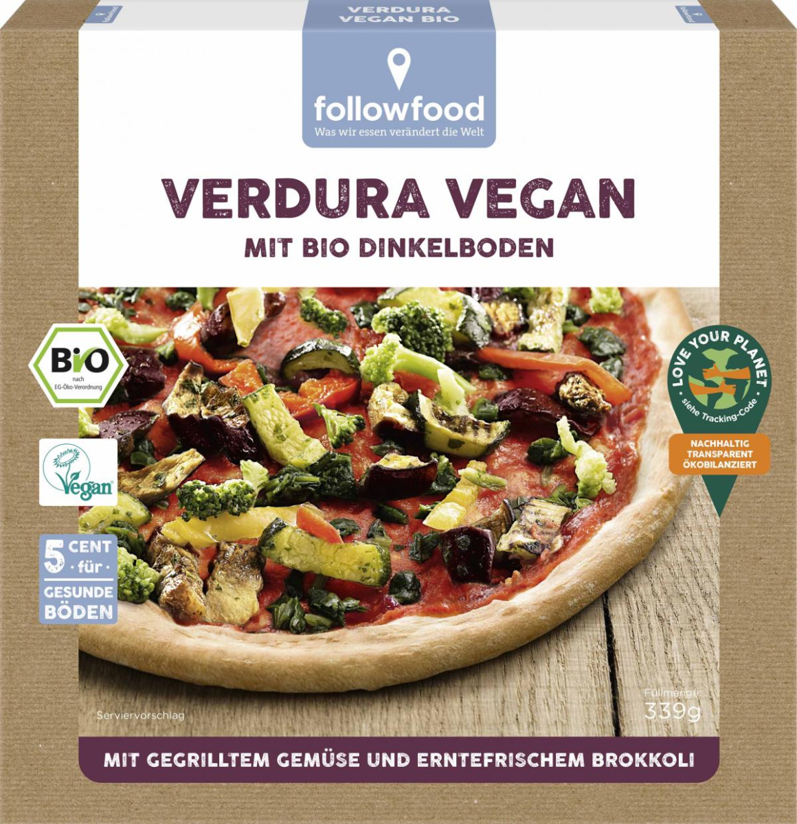 Pizza Verdura vegan