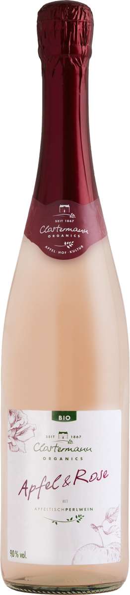 Rosé Apfelperlwein halbtrocken