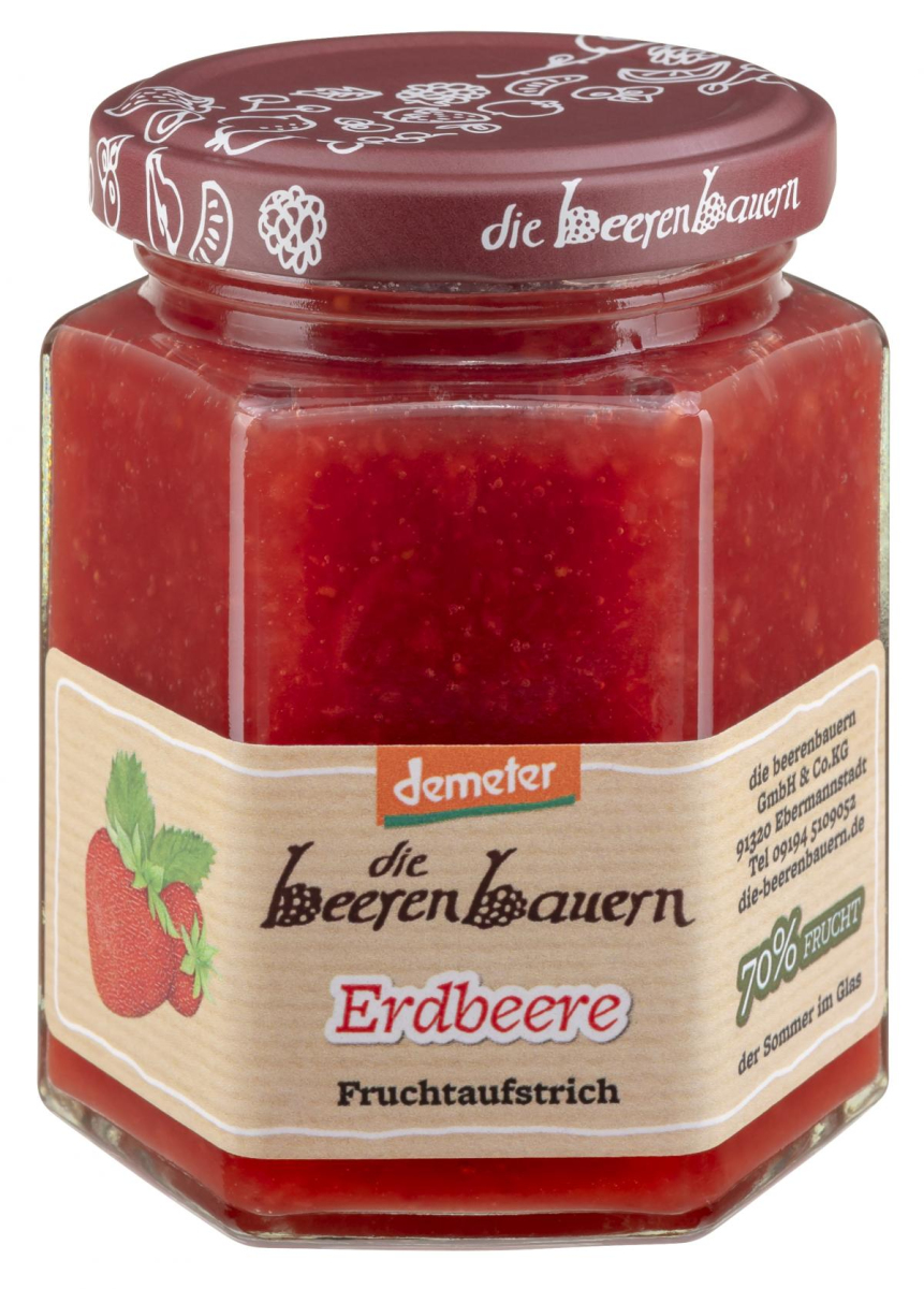 Erdbeere-Fruchtaufstrich