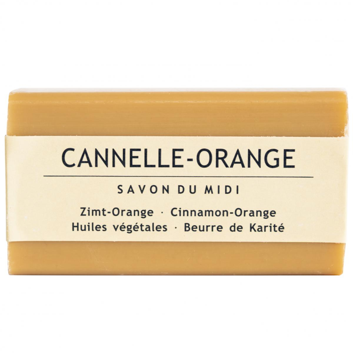 Zimt-Orange Karité-Seife