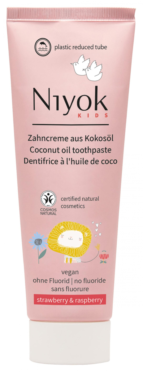 Kids Zahncreme Erdbeere&Him