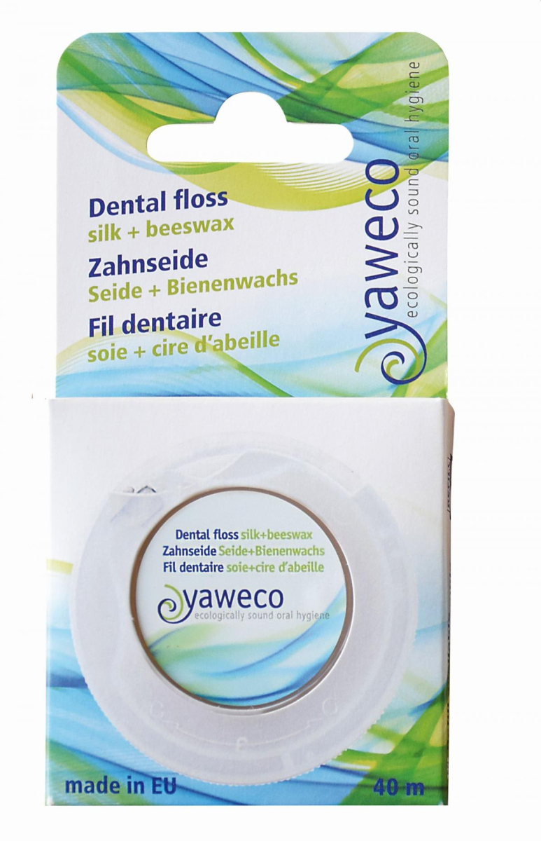 Yaweco Zahnseide Klein Natur med 1 Stk