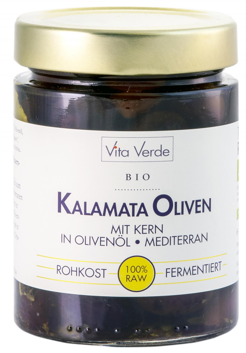 Kalamata Oliven m.K.in Oliv.öl Vita 330 g