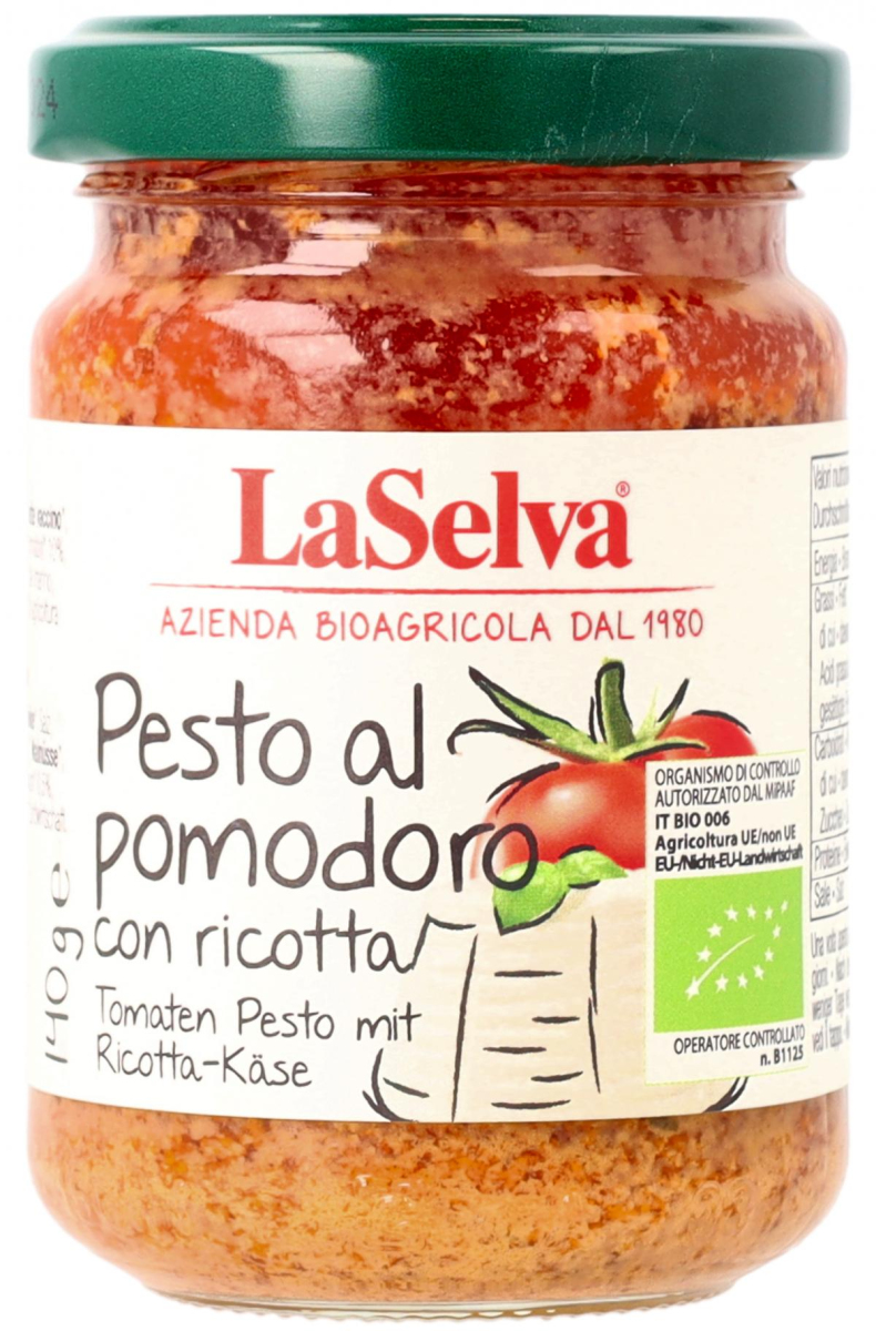Pesto Rosso con Ricotta