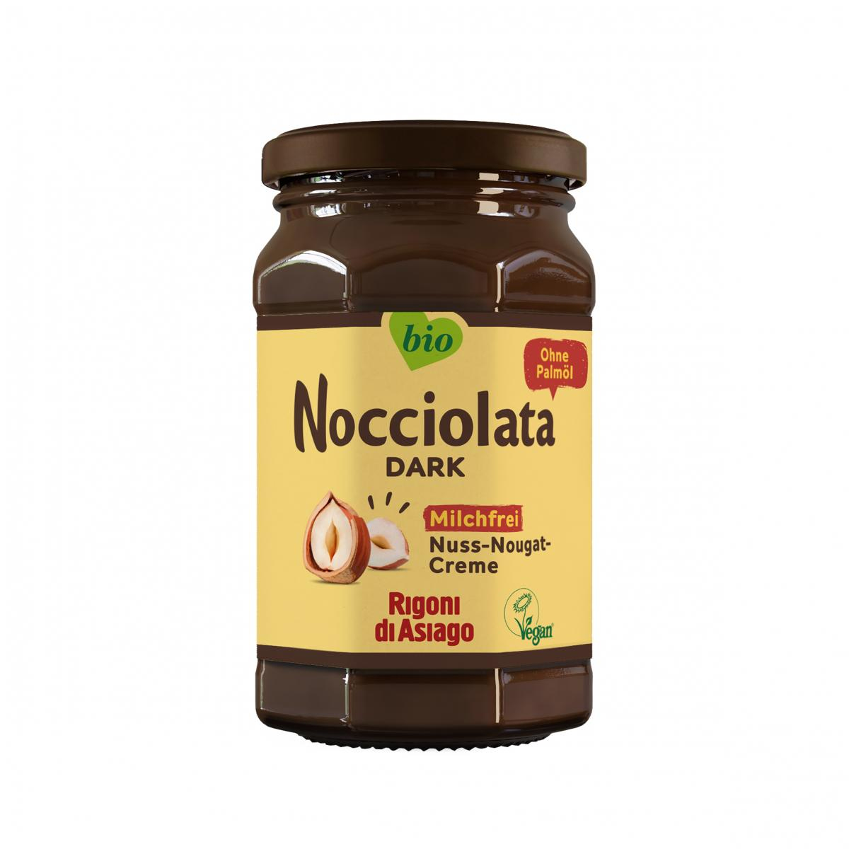 Nocciolata Nuss Nougat Aufstrich, milchfrei 250g