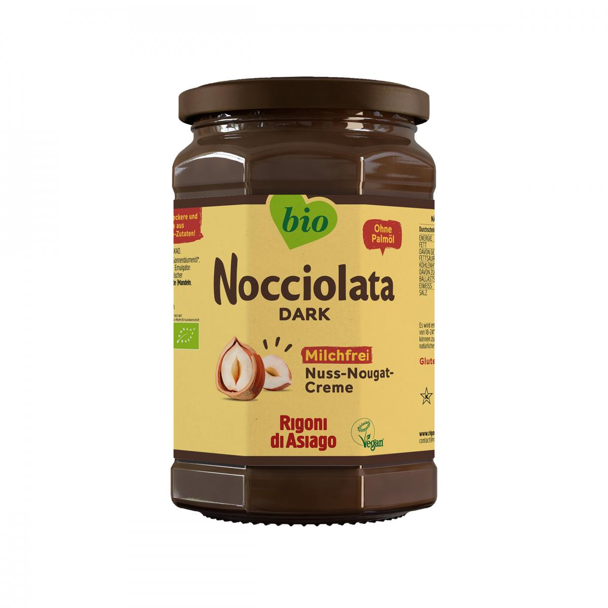 Nocciolata Nuss Nougat milchfrei
