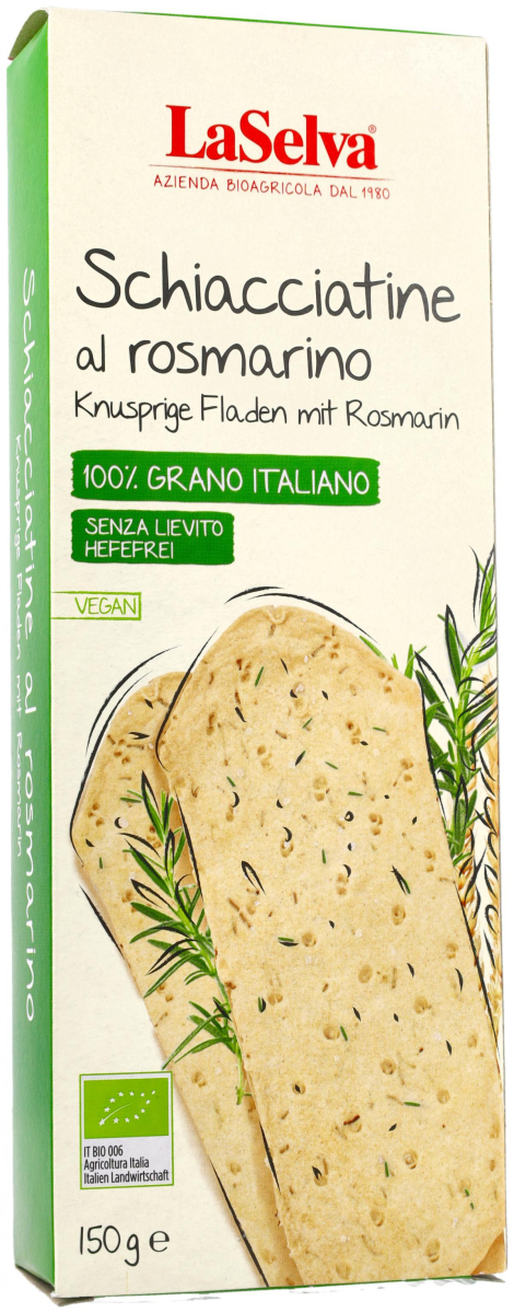 Knusprige Fladen Rosmarin