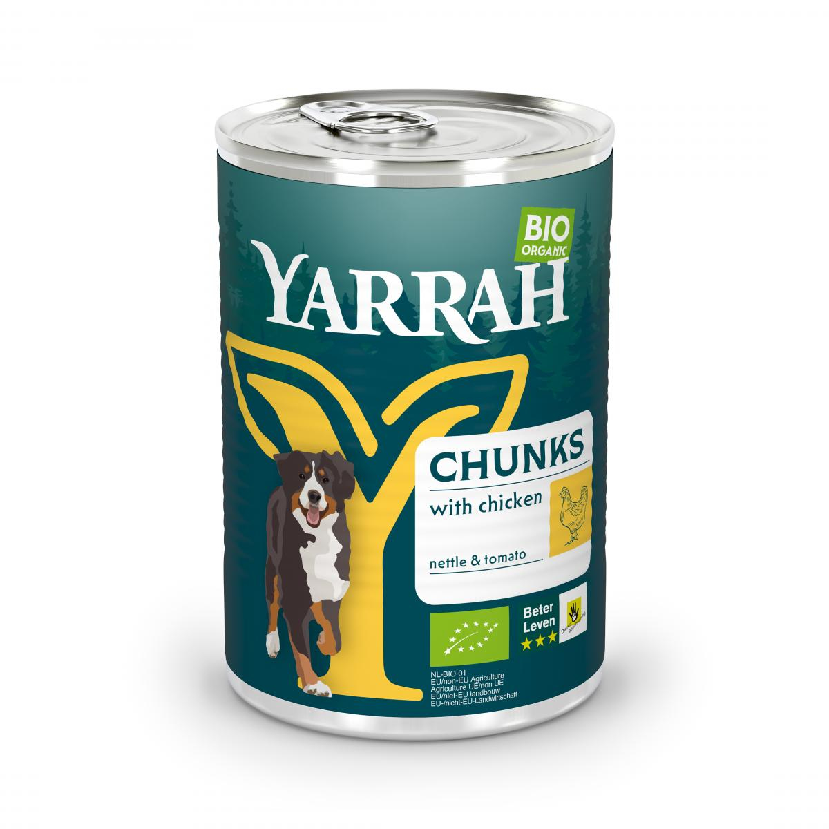 Hund Bröckchen Huhn