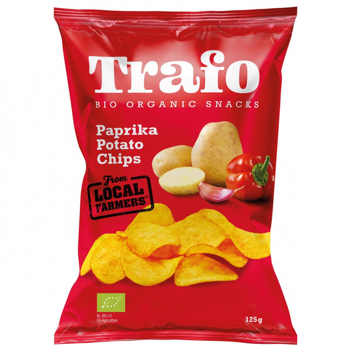 Kartoffel-Chips Paprika