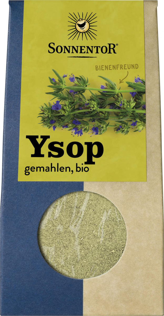 Ysop demeter, gemahlen, 25g